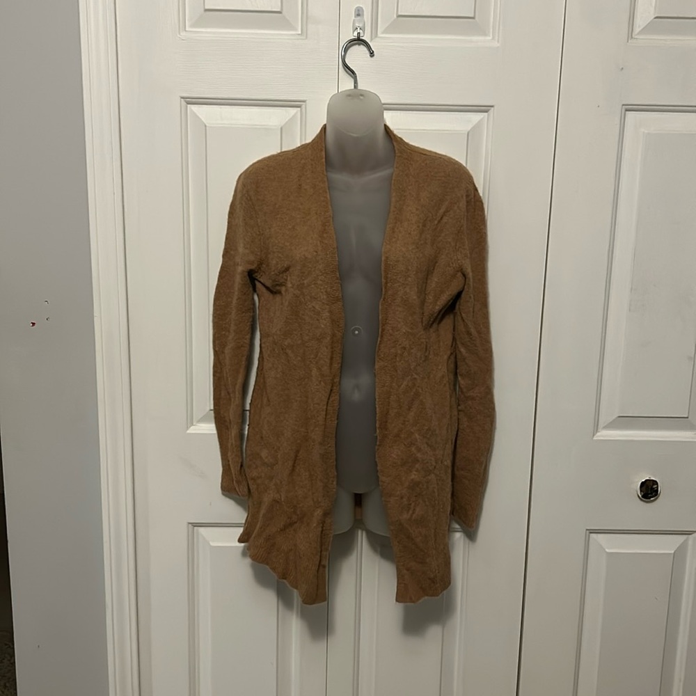 Madewell s XXS Alpaca Wool Blend Open Front Cardigan Sweater GUC B1313